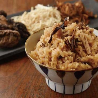 SEASONEING FOR MIXED RICE (MUSHROOM)- 濃いきのこの炊き込みご飯の素 65g