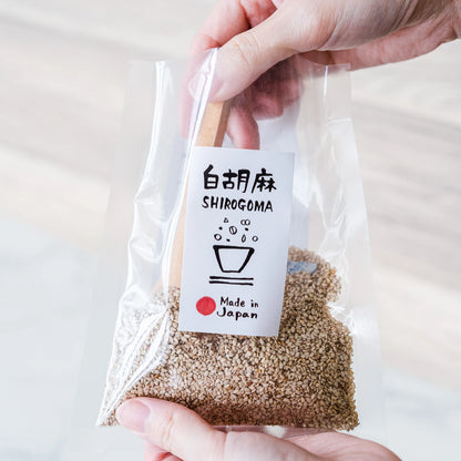WHITE SESAME - 日本産洗い胡麻 白 50g
