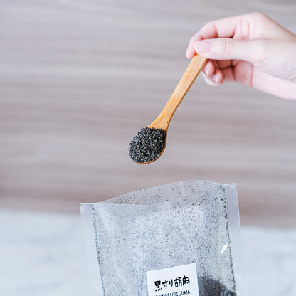 GRIND BLACK SESAME - すり胡麻 黒 100g