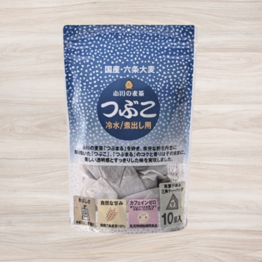 BARLEY TEA (for Ice & Hot)- 麦茶つぶこ冷水/煮出 10g*10p -