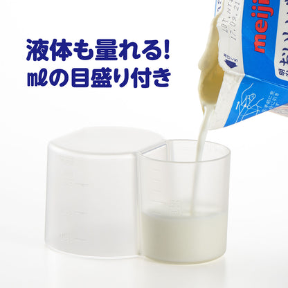 MEASUREING CUP for RICE - スリキリゆきだるまカップ
