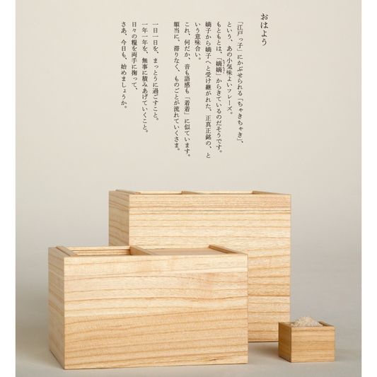 RICE BIN made of PAULOWNIA WOOD 5㎏ - 桐製 米櫃 5kg