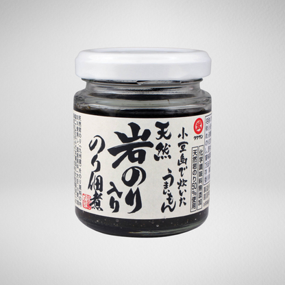 SEAWEED STEW(TSUKUDANI) - 小豆島天然岩ﾉﾘ入佃煮 100g -