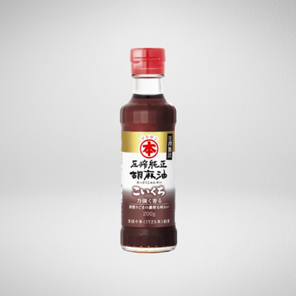 PRESSED SESAME OIL (DARK)- 圧搾純正ｺﾞﾏ油 濃口 150g -