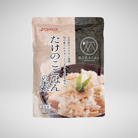 RICE MIXED with BANBOO SHOOT- たけのこごはんの素 150g -