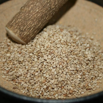 WHITE SESAME - 日本産洗い胡麻 白 50g